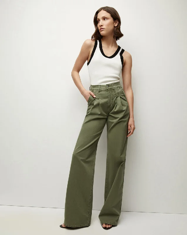 The Latest Trends Mia Wide-Leg Pleated Pant