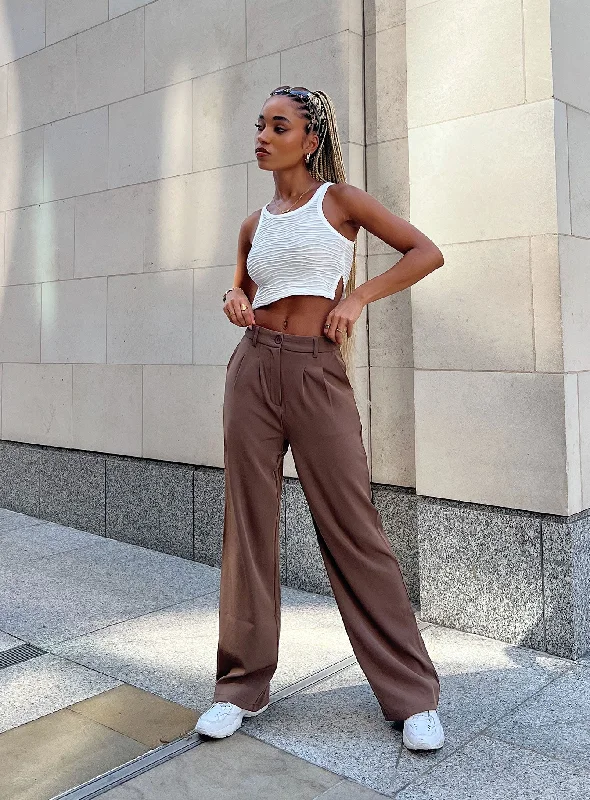 Timeless Classics Archer Pants Brown Tall