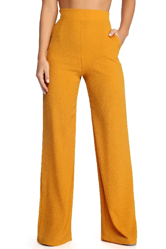 Women Online Clothing Boutiques Wide Leg Dress Pants