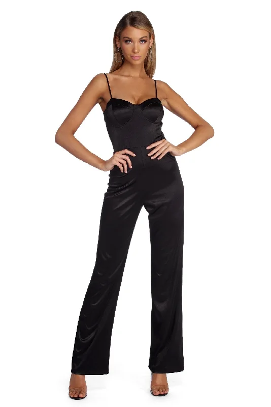 Online Boutiques Dangerously Sleek Jumpsuit