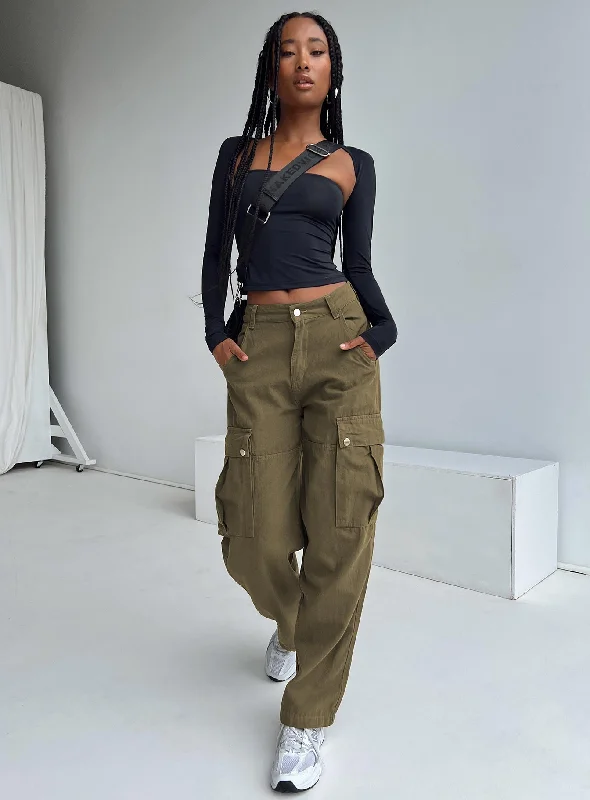 Limited Styles Reservoir Cargo Pants Khaki