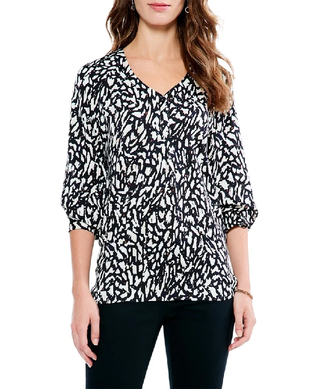 Chic & Cozy Collection Trendy Threads NIC+ZOE Textured Night Top