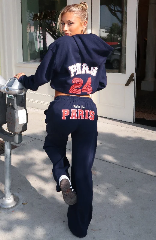 Big Savings Team Paris Track Pants Navy