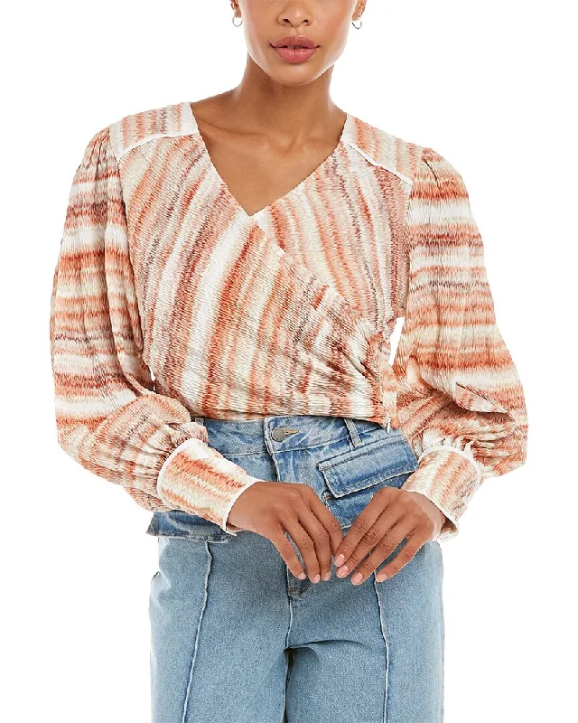 Hot Sale Relaxed Style C/MEO COLLECTIVE Worlds Collide Top