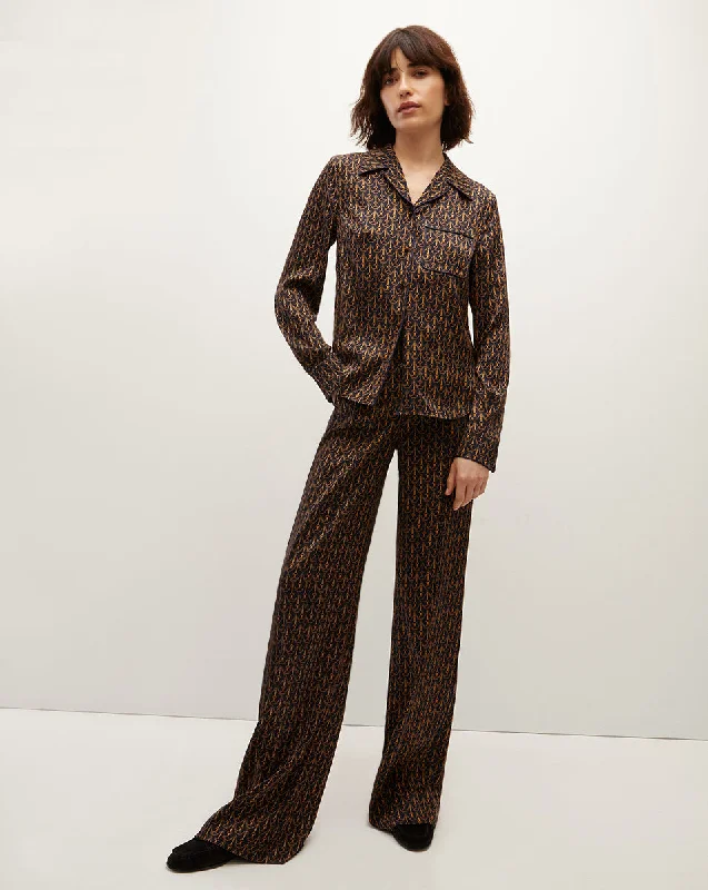 Chic Style, Always In Vogue Edia Stirrup-Print Pant