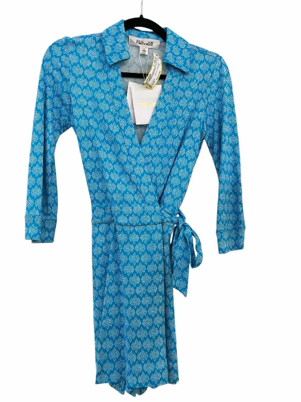 Flash Sale Starts diane von furstenberg Blue and White Size 0 Romper