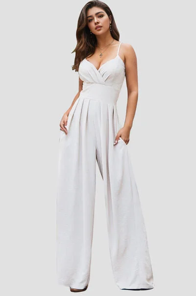 Best Sellers Spaghetti Strap Wide Leg Jumpsuit