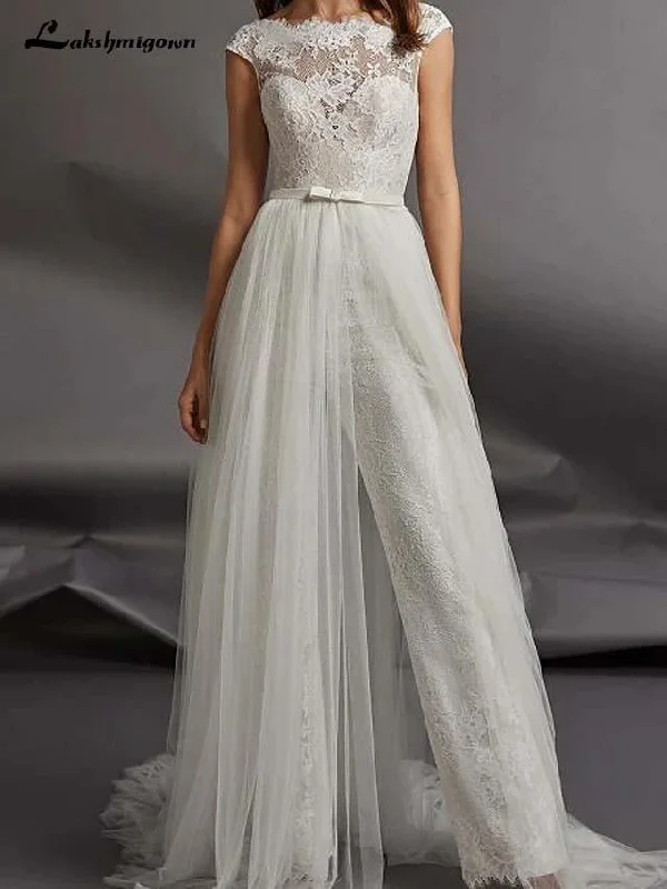 Mega Sale Roycebridal Jumpsuits Wedding Dresses Floor Length