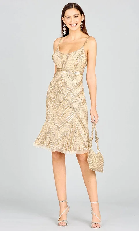 Women Wear Online Lara Dresses 29218 - Embellished Scoop Cocktail Dress