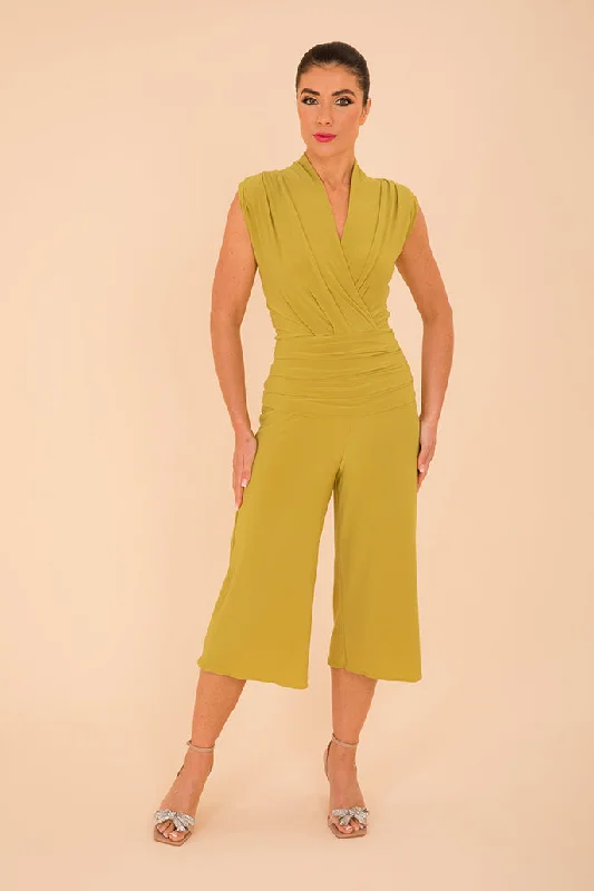 Latest Fashion for Women ATOM LABEL uranium culotte jumpsuit in lime