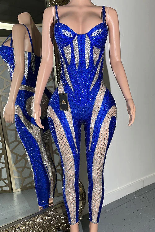 VIP Member Discount Kassidy Rhinestone Bodysuit Set (Ready To Ship)