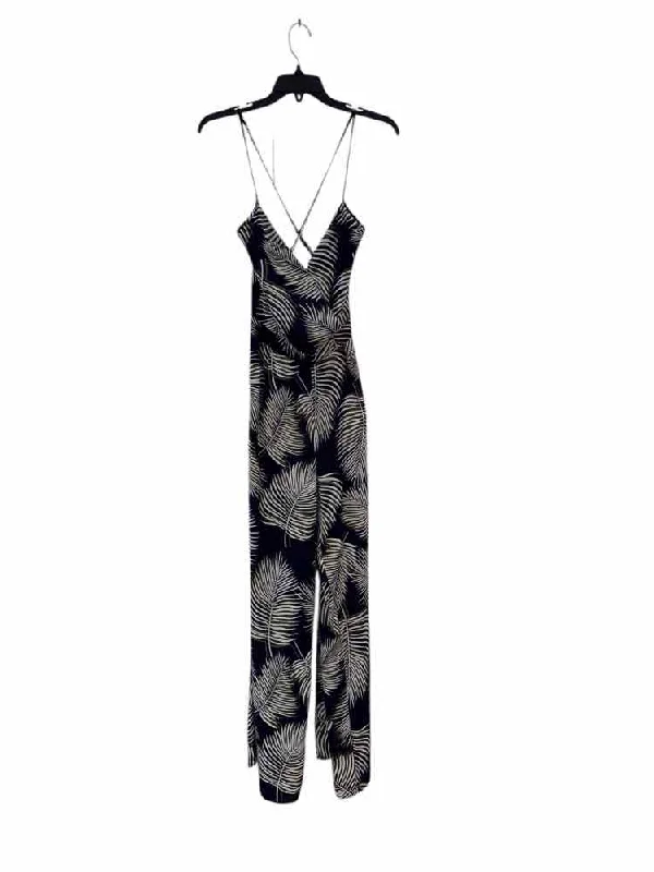 Chic Style, Always In Vogue pookie and sebastian green white and navy blue Size M Jumpsuit