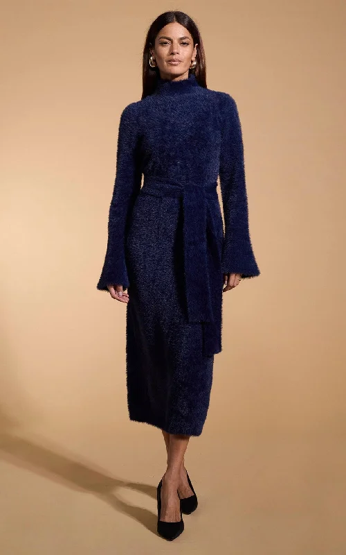 Quality Wear Marlow Dress in Navy