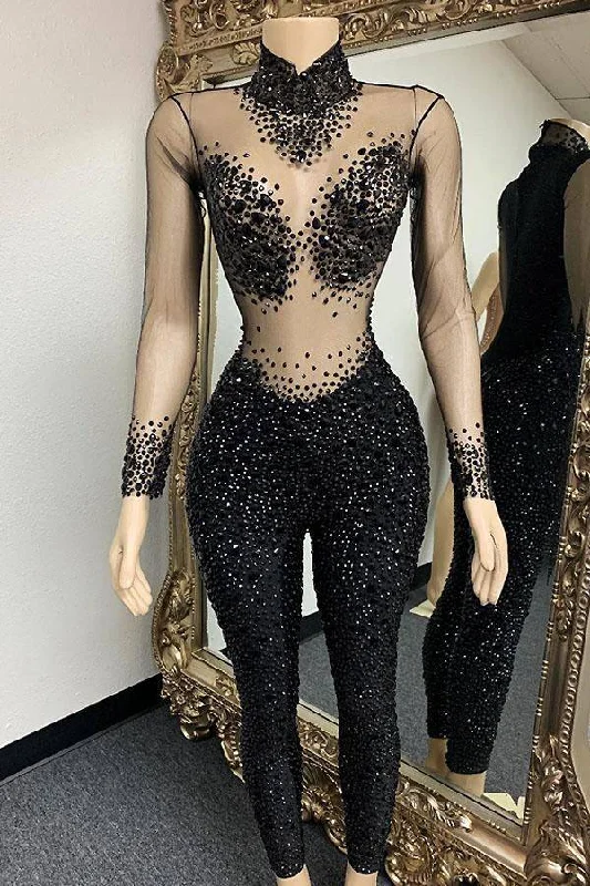 Huge Markdowns Icon Black Bodysuit (Ready To Ship)