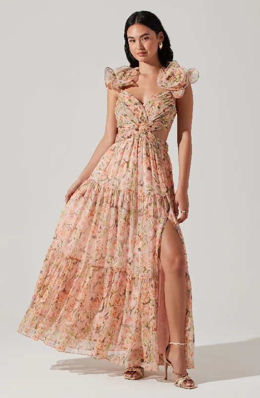 Style Revolution Fritillaria Floral Maxi Dress