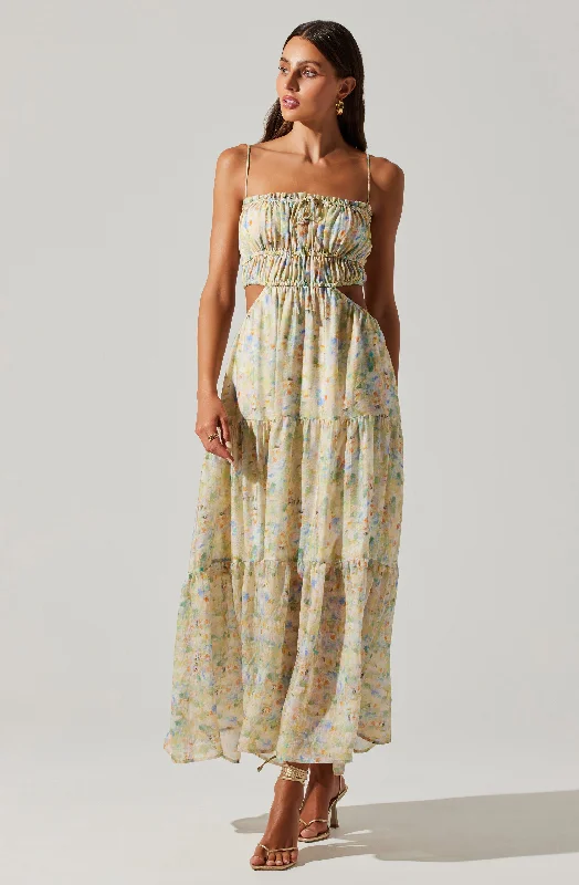 Big Sale Event Odina Floral Maxi Dress