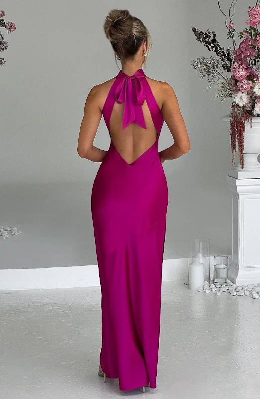 Big Sale Event Etta Maxi Dress - Hot Pink