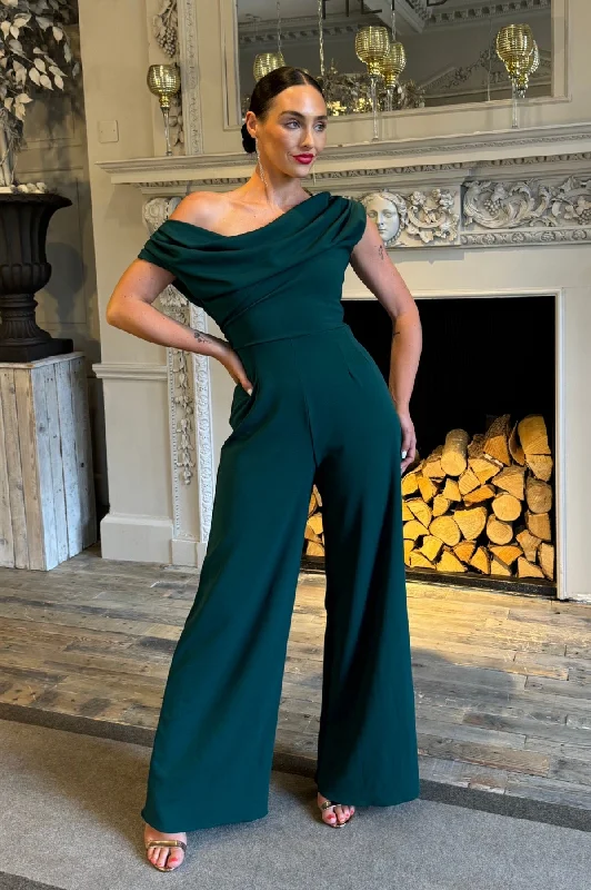 Clothes Sales Venice jumpsuit in forest green