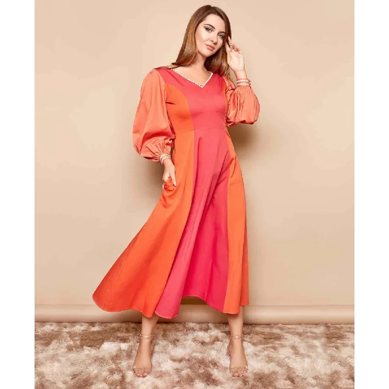 Exclusive Discount Autumn Midi Dress | Wedding Guest Dress