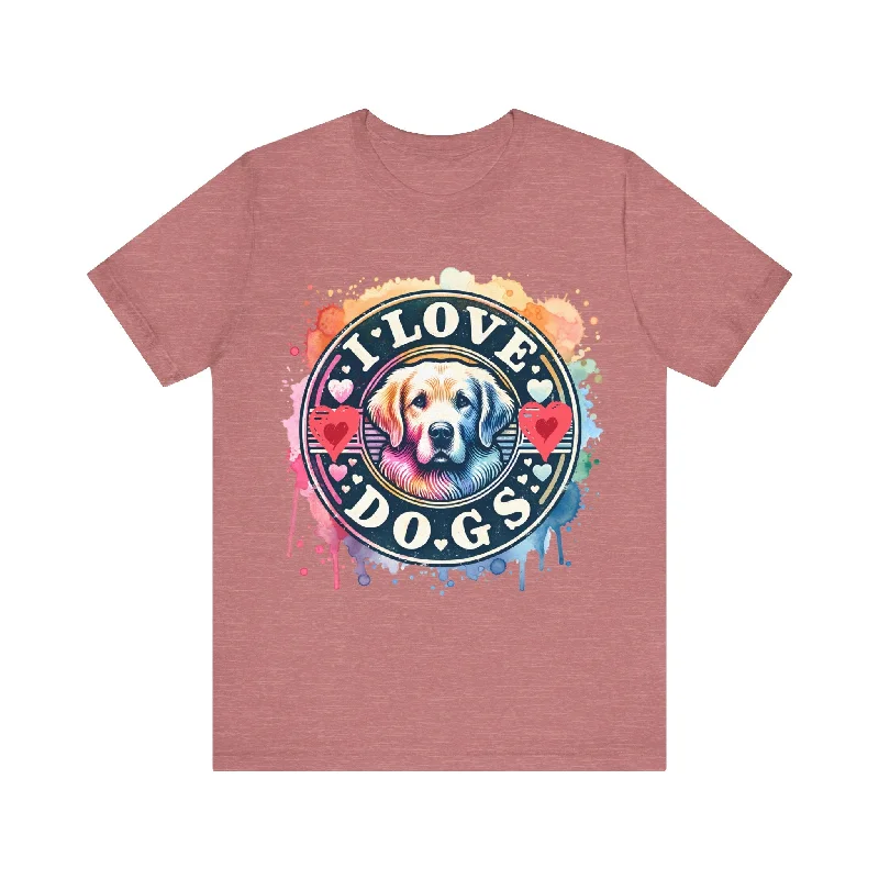 Clothing Woman Dog Love Tattoo T-Shirt