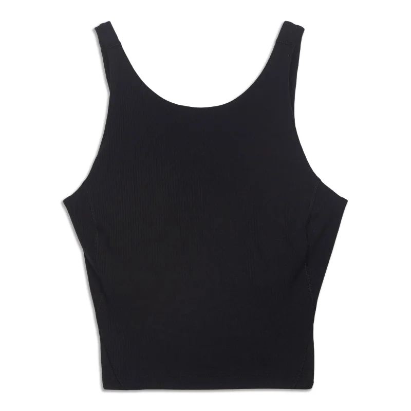 Fashion Forward lululemon Align™ Ribbed High-Neck Tank Top Sale