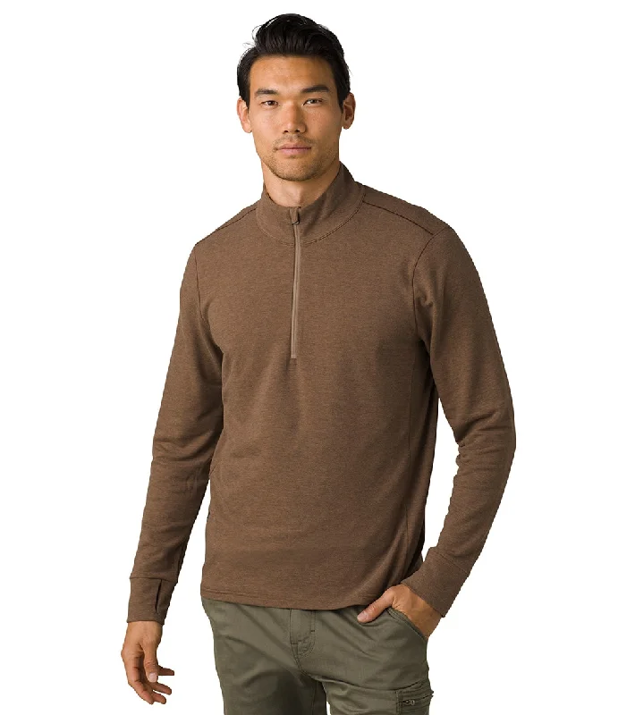 Clothing For Women prAna Altitude Tracker 1/4 Zip Camel