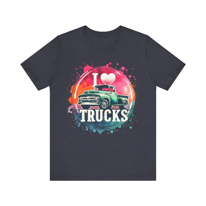 Imeless Style Truck Love Unisex T-Shirt