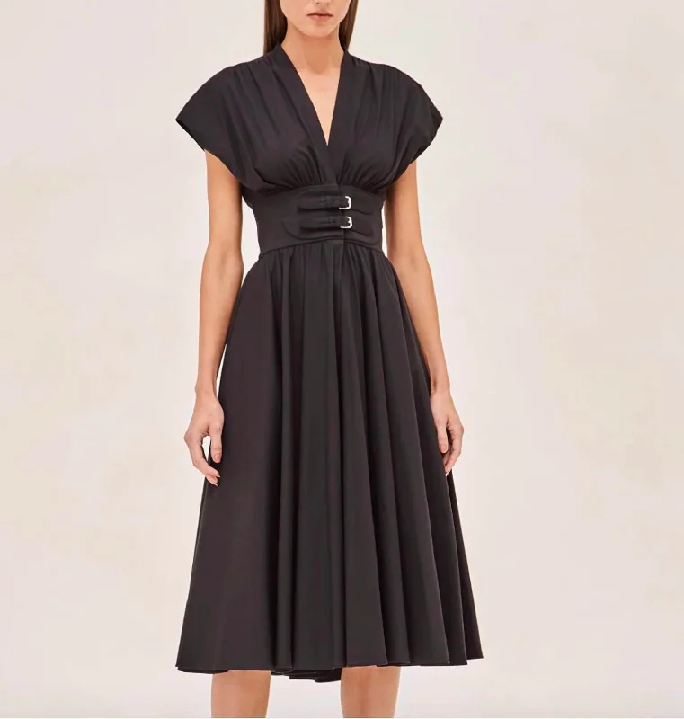 Workwear Fashion for Women Bardello Dress In Black