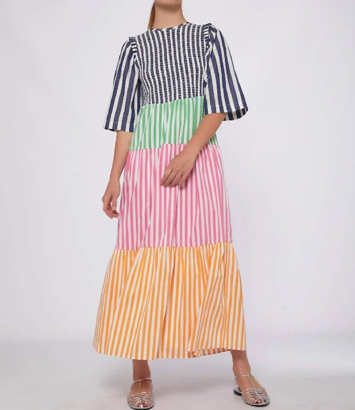 Huge Price Cut Caila Poplin Stripes In Multi