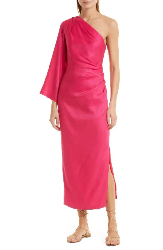 Clothing Store Patsy Dress In Fuchsia