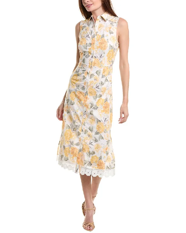 Bid Farewell To The Old Season Rachel Parcell Floral Shirtdress