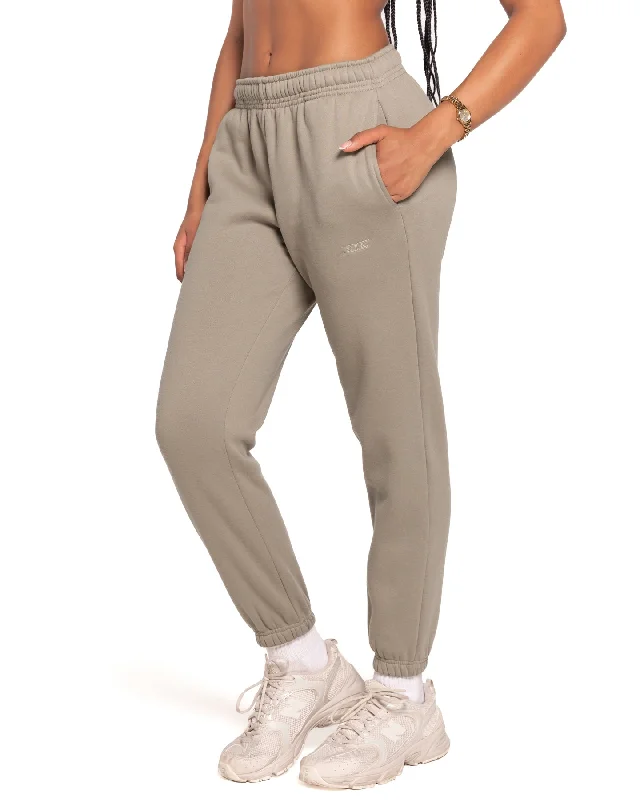 Trendy Online Boutiques Classic Trackpants - Vintage Khaki