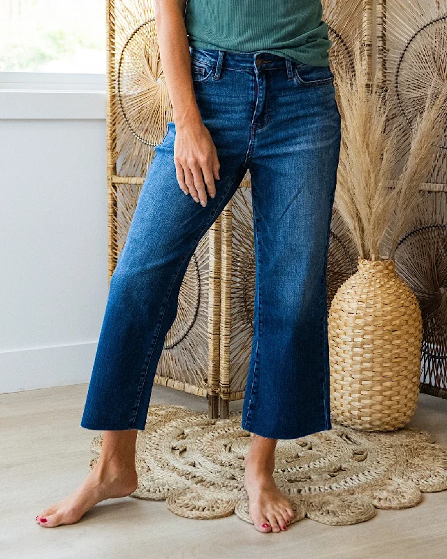 Unbeatable Prices Judy Blue Patricia Non Distressed Cropped Wide Leg Jeans