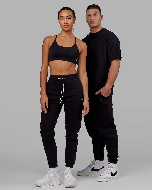 Elevate Your Wardrobe Unisex Capsule Joggers - Black