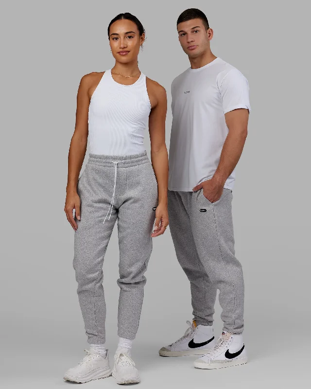 Stylish Savings Unisex Capsule Joggers - Lt Grey Marl